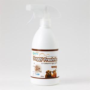 도기후레쉬리아 다용도 강아지 탈취제 버버리향 500ml 반려견린스 털관리 피부병샴푸 애완견용품 샴푸