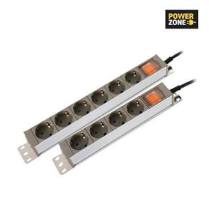 전산용품 메인알루미늄 6구 멀티탭 3M 16A MAL630 천하