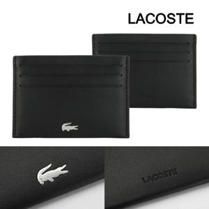[라코스테]LACOSTE 지갑 CC 홀더 카드지갑 블랙 NH1346FG-000