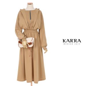 [카라]KARRA 하프집업후디원피스_KL3SOP013A