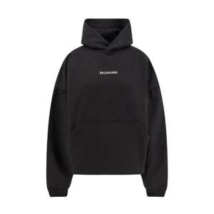 Balenciaga 로고 자수 후드티 818433TRVJ3 1070 TP934682617