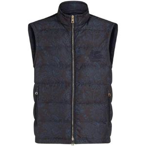 25 FW 에트로 페이즐리 프린트 패딩 질레 1V9115487 TP432287091