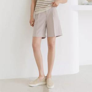 [바네사빈] S~XL)썸머스판 핏이 이쁜 빅밴드 주름 반바지 v01128