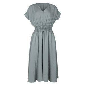 [파슨스] Cap.Sleeve Shirring Dress [ASSR5OP06]