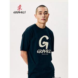[그라미치](본사공식) 그라미치 G 로고 티셔츠 (G4SU-T098-BLACK