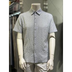 BASSO 세이브존01 COOL 엠보 지지미 스판 캐주얼 셔츠 BSZ2TT24AGR