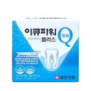 일양약품 이큐파워 플러스 치아 뼈 건강 120캡슐 2개월분