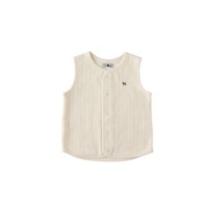 [블루독베이비8] FW25 코지니트베스트 HJ (45A7003001) (BLUEDOG BABY 유아 출산 백일 선물 도트 강아지 내
