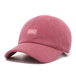 내셔널지오그래픽 N253AHA510 코듀로이 볼캡 D PINK