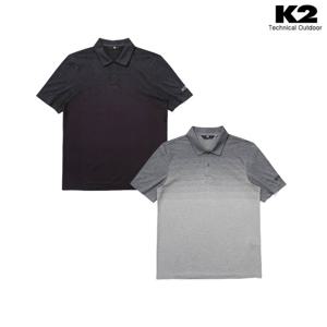 [케이투 (행사)]남성 BOOST_심리스 반팔 폴로 KMM23299