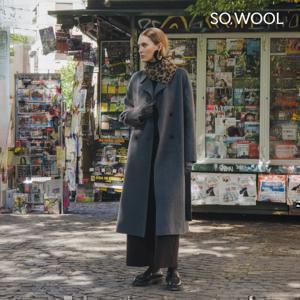 쏘울 25FW 뉴 핸드메이드 캐시 울 롱코트