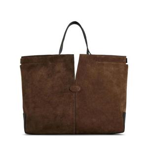 Tods DBM 미디엄 스웨이드 쇼핑백 82I-40K005