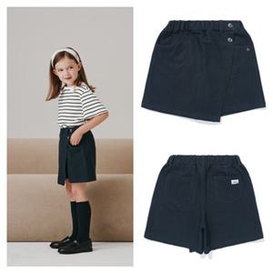 빈 BEEN 25년 FW BZ52SK01NV 네이비 져지 스커트 팬츠