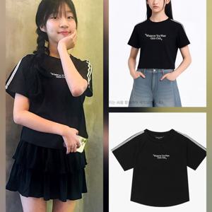 [더데이걸]레이스테이프반팔티TGRA25518