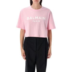 발망 반팔 티셔츠 25ABF1EE020BB02 OHV PINK WHITE