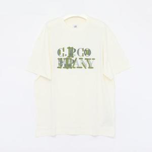 CP컴퍼니 25SS 블러드 CP로고 반팔 남성 티셔츠 18CMTS145A 006586W 103