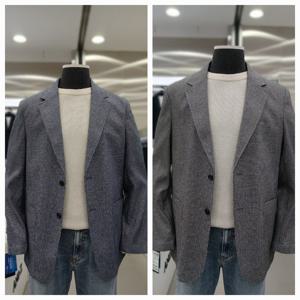 [앤드지]25 S/S 린넨혼방 조직 캐쥬얼 자켓 2종 BZF2KG1105_GN