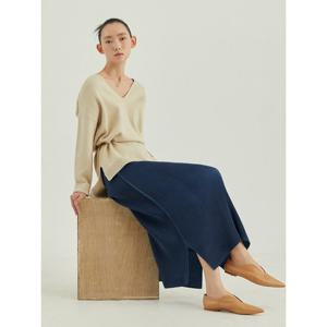 [플리츠미][플리츠미] 더블 플리츠 스커트_HPSKF124L21