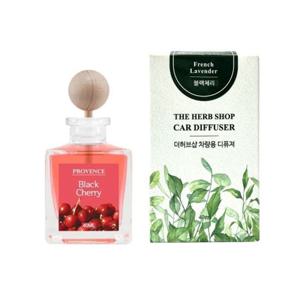 더허브샵 차량용 방향제 40ml 블랙체리 디퓨저 (1개) 부품 소모품 자재 파츠