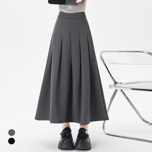 [클라셰]클라셰 베이직플리츠롱스커트_B5F0053