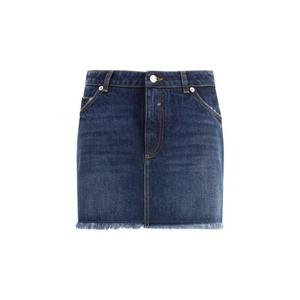 돌체앤가바나 숏 스커트 F4C2TDG8NQ1 S9001 BLUE