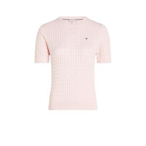 타미힐피거 반팔 티셔츠 WW0WW41787 TIO DELICATE PINK