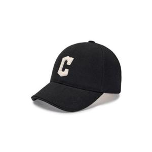MLB모자 PQJ 3ACPVL94N-45BKS 베이직 캔버스 레더 로고 스트럭쳐 볼캡