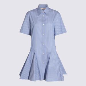 마르니 숏 원피스 ABMA1379S0UTC455STB61 BLUE CHINA