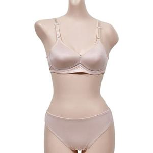 노와이어 B컵 브라팬트 여자 몰드 브라 심리스 팬티