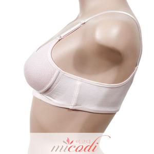 와플 베이직 디자인 부드러운 레이온 B컵 브라