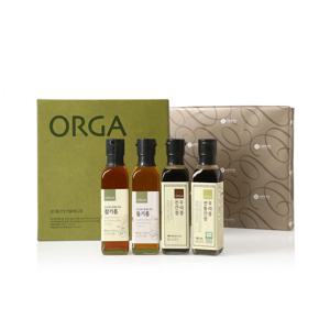 [올가홀푸드][ORGA]참기름 간장 선물세트 2호