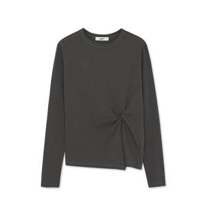 [유닛]꼬임 포인트 알리섬 티셔츠 (UFKDCN31AN-D/GREY)