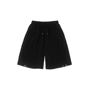[카고브로스]NYLON PINTUCK BERMUDA PANTS (BLACK)