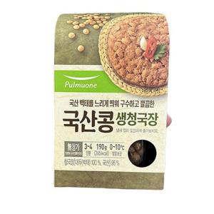 풀무원 국산콩 생청국장 190g x 1개 49312