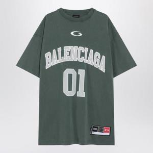발렌시아가 탑 850353TTVG2 R BALEN 6399 GREEN