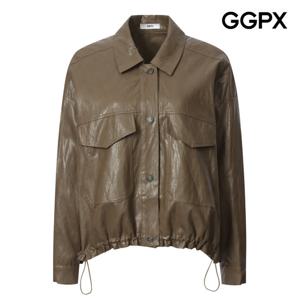 [지지피엑스]카라넥 글로시 레더 자켓 GP9JK010B