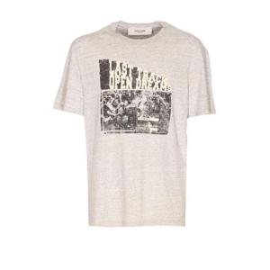 Golden Goose 디럭스 브랜드 그래픽 프린트 크루넥 티셔츠 GMP01220P002145 60255 TP948794793