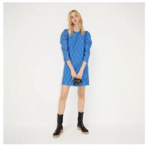 [시슬리]SISLEY  4RJTLV00A 퍼프소매 미니 원피스