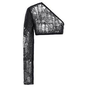 릭오웬스   니트 SS25 RP01E7610KNETMH09 5391750 Black