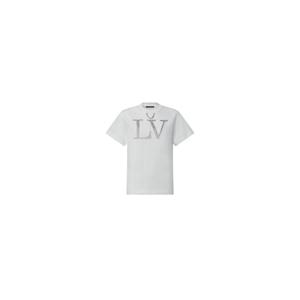 Louisvuitton 라인스톤 시그니처 티셔츠 1AI485