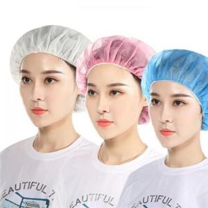 일회용 위생모자 100매 대용량 부직포 요리 헤어캡 급식실모자 주방모자 부직포모자 일회용모자