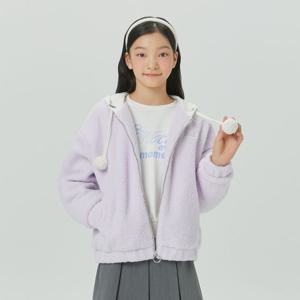 [아이엠아이]KK86171 주니어 폼폼 후드 플리스자켓
