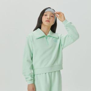 [아이엠아이]KK85372 주니어 뮤즈 웜 하프짚 맨투맨