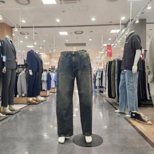 인터크루 HC10 사이드턱장식와이드데님 ITZ3EL32A