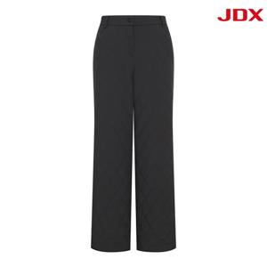 [JDX] 여성 퀼팅 와이드 패딩 팬츠(X2PTU8719BK)