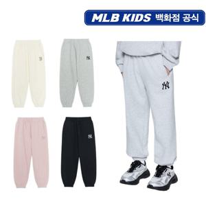 MLB키즈 베이직 스몰로고 조거팬츠 (7APTB0154ALL)