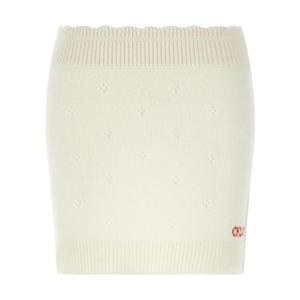CHLOE Jacquard logo skirt CH25WMJ06590107