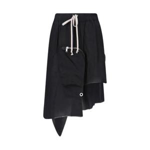 릭오웬스 포켓 비대칭 스커트 RP02E4341K