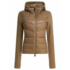 [MONCLER] 라프리마 여성 플리스 스웻셔츠 위드 지퍼 8G00018 8009324P Brown /3