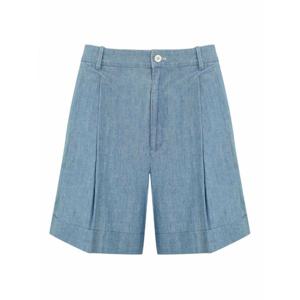 [POLO RALPH LAUREN] 라프리마 여성 팬츠 반바지 코튼 위드 플리츠 211959939001 Blue /8